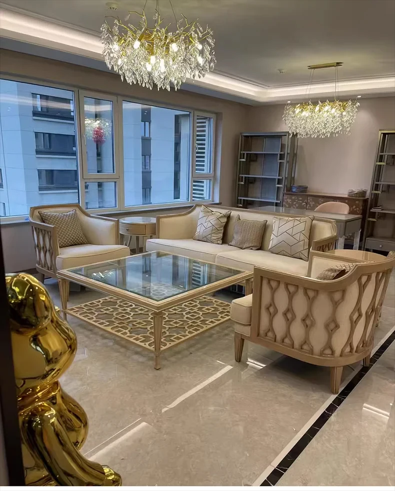 Modern Luxury Crystal Branches Chandelier - Image 4