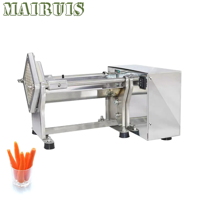 Electric Potato Chips Cutter French Fries Cutting Machine