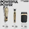 Professional Hair Clipper for Men, 1 Box Nose Hair Trimmer Set,Cordless Beard Trimmer , Rechargeable Clippers Set 5