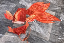  2022 Adult Big Mermaid Tail for Swimming Swimmable Tail Can Add Monofin Beach Diving Model Photoshooting Mermaid Costume 