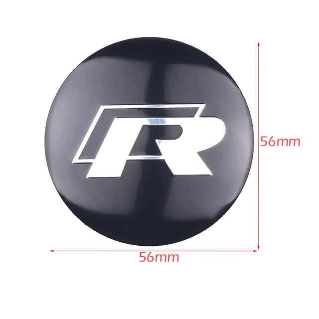 4 Pack 65mm 3D Gel Silicone Hubcap Stickers - Black Silver Skull Design Wheel Center Decals