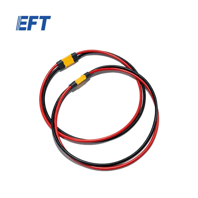

11.03.01.0026 EFT Запчасти для дрона, компоненты кабеля питания 350 мм/кабель-удлинитель XT60/G06 для рамы сельскохозяйственного дрона G06