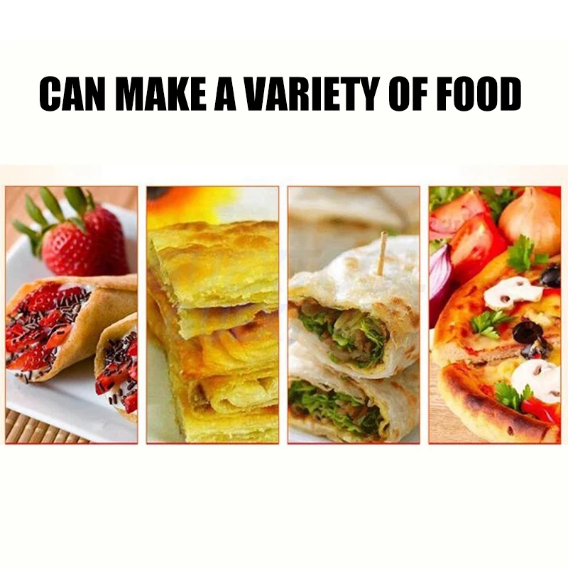 Commercial electric pancake making machine Wrinkle machine Automatic steak frying machine Constant temperature stainless steel p 3