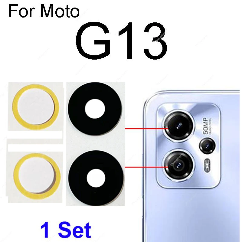 Rosso Motorola Moto G56 Camera Lens Protector Transparant