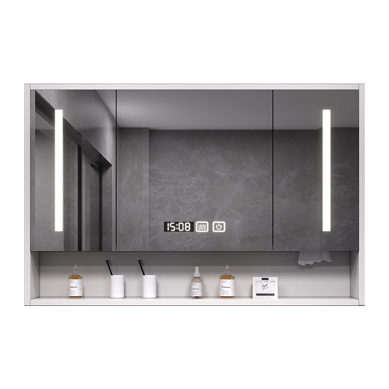 Armadi Neri In Legno Smart Salvaspazio Trucco Parrucchieri Armadi Da Bagno Wc Camera Da Letto Mobili Da Bagno Mobili A Specchio