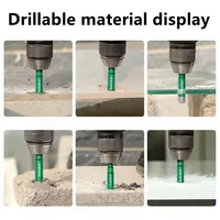 RSMXbalance-Foret revêtu de diamant, carrelage, marbre, verre, scie cloche en céramique, foret à noyau de diamant, propositions de repas, 6mm-16mm 4