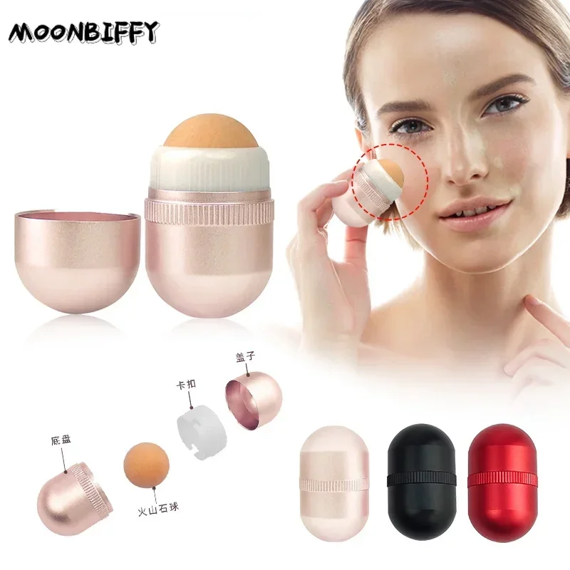 

Mini Face Volcanic Stone Oil Absorbing Ball Deep Cleaning Pores Portable Makeup Remover Reusable Skin Care Tool Oil-control