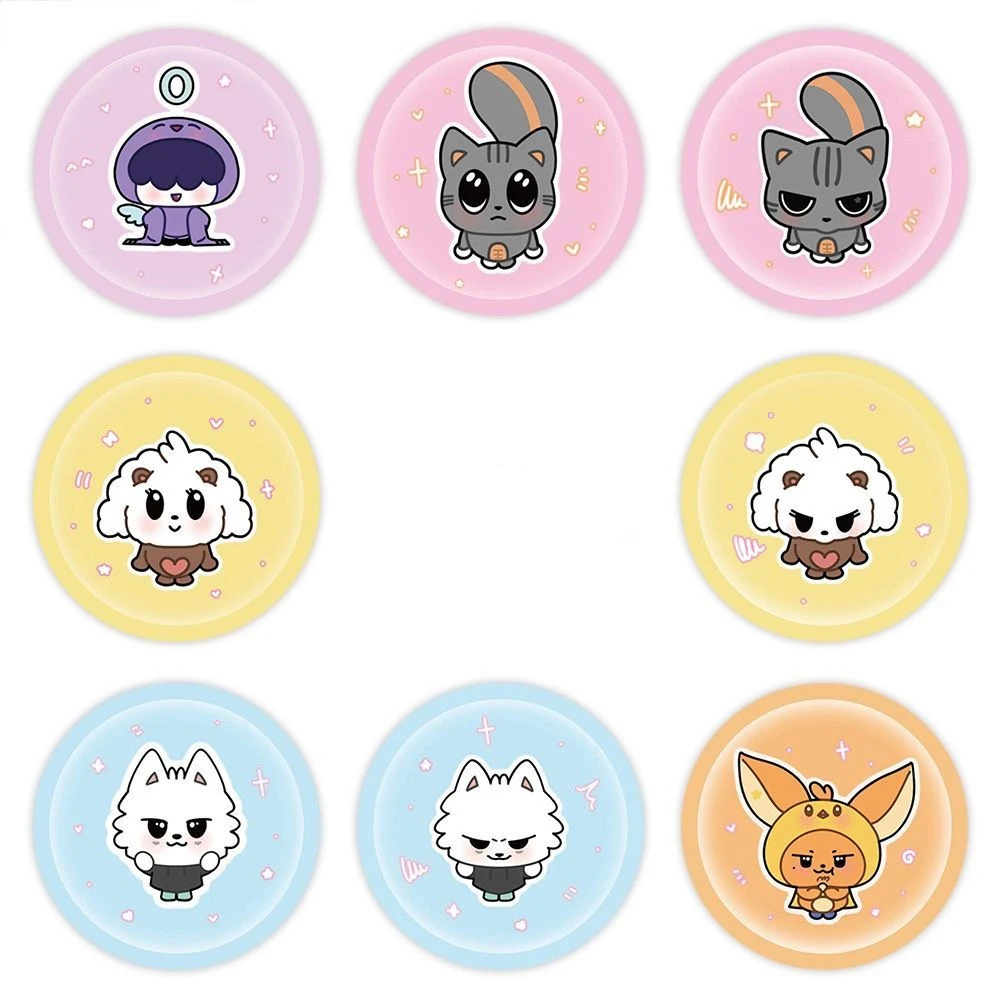 Cute TAEHYUN HUENINGKA SOOBIN YEONJUN BEOMGYU Characters Sticker DIY Creative Fans Self-adhesive Labe Laptop Guitar 500pcs