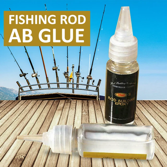 2Pcs/set 10ml Epoxy Resin AB Glue For Fishing Rod Repair Kit