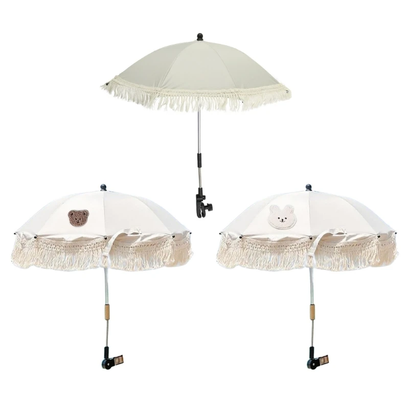 

Baby Fotografie Accessoires Children Outdoor Cart Parasols AntiUV Umbrella