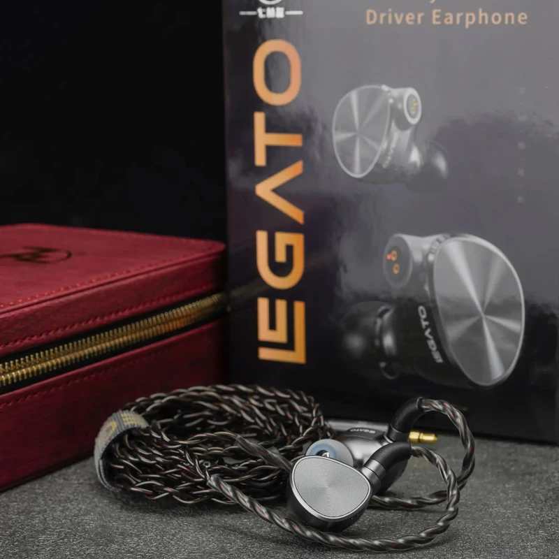 7HZ Legato Dual Dynamic Drivers IEMs In-Ear Monitors Earphones HiFi Wired Headphone with 2Pin 3.5mm Cable Zero Timeless Dioko 5