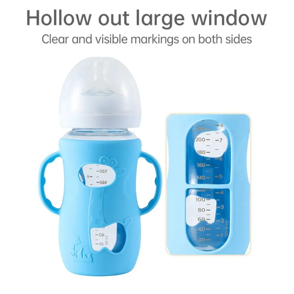 Silicone Baby Bottle Sleeves Thermal Insulation Holder