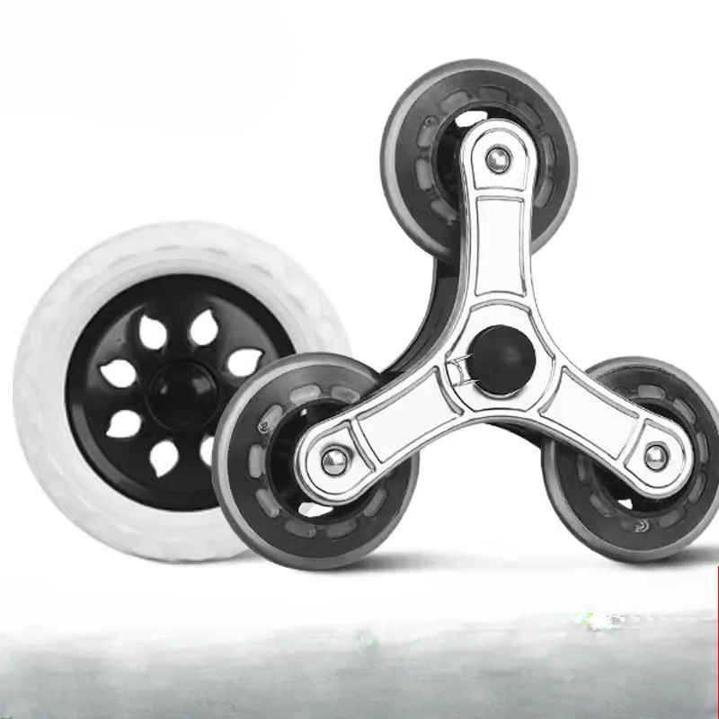 Shopping Cart Wheels Silent Stainless Steel Rubber