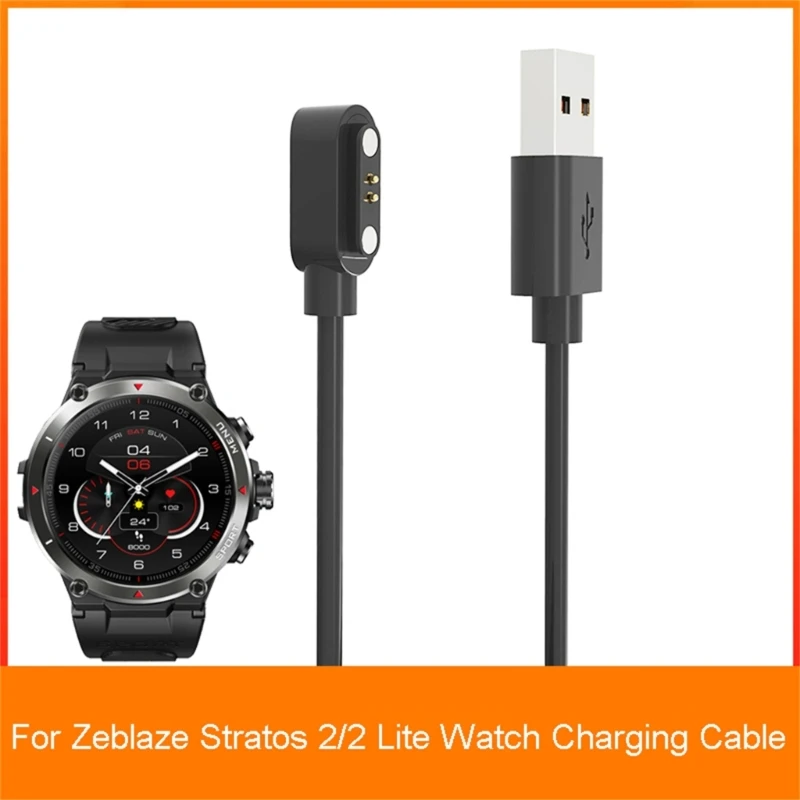 

Кронштейн-держатель для умных часов, совместимый с Zeblaze Stratos 2/2 Lite, Держатель зарядного кабеля, основной кабель адаптера питания