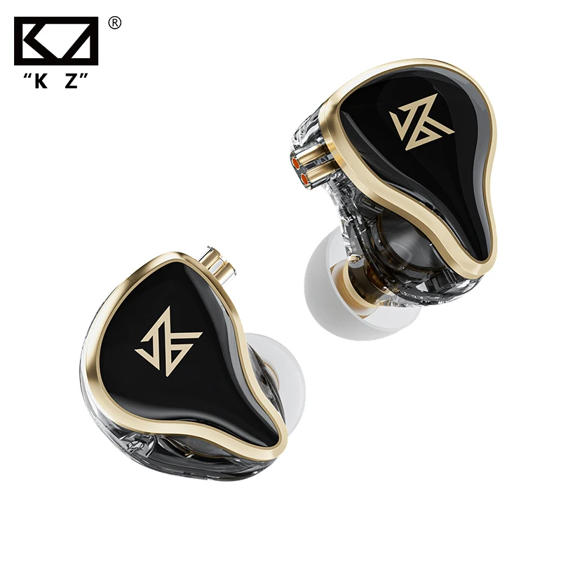 KZ ZAS Headset 16 Units HIFI 7BA+1DD Bass In Ear Monitor Hybrid Drive Earphones Noise Cancelling Earbuds 8 Core Cable KZ ZAX ZSX