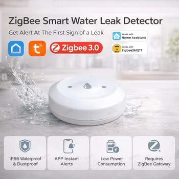 Zigbee Water Leak Sensor