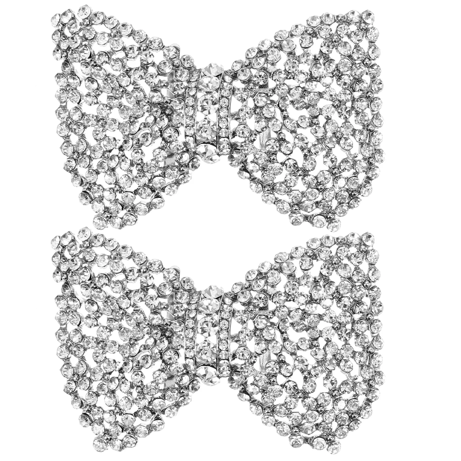 

1 Pair Rhinestones Shoe Clips Removable Shoe Charms Bridal Shoes Decorative Clips