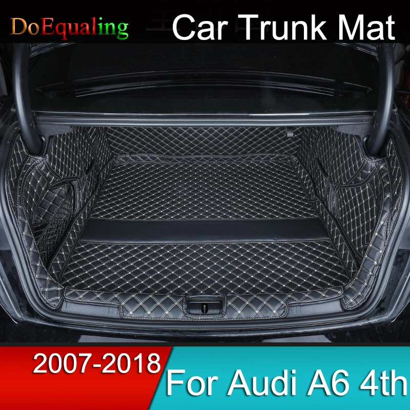 

Автомобильные коврики, аксессуары для багажника, интерьерные детали, искусственная кожа для Audi A6 2008-2010 2011 2012 2013 2014 2015 2016 2017