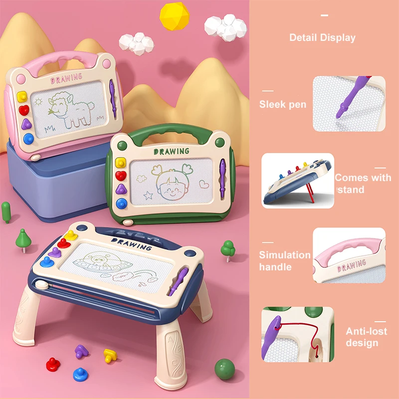 Magnetic Drawing Board, Magna Erasable Doodle Board, Baby Toys, Gifts for  Kids