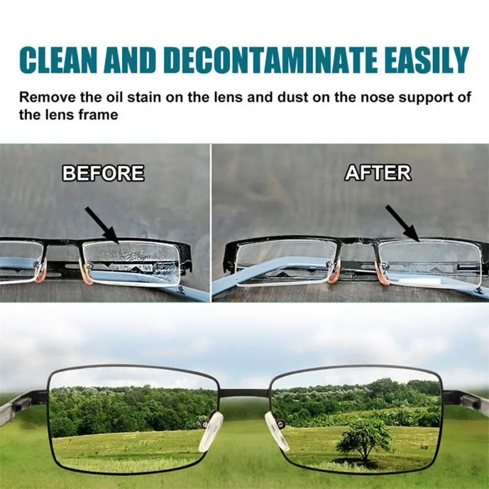 Glasses Cleaner Eyeglass Scratch Removing Spray 100ml Sunglasses Cleaning Solution Spray Bottle Supplies Eyewear Accessories