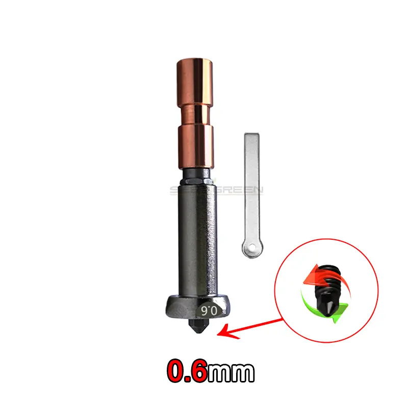 Newly Upgraded Nozzle For Anycubic Kobra 3 Max throat Kobra 3 Max Combo Nozzle 0.4mm 0.6mm 0.8mm Fast Heating image 17