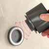 Space Aluminum Hair Dryer Holder Wall Mounted Punch-Free Hair Dryer Storage Rack Bathroom Hair Stand Organizer 6
