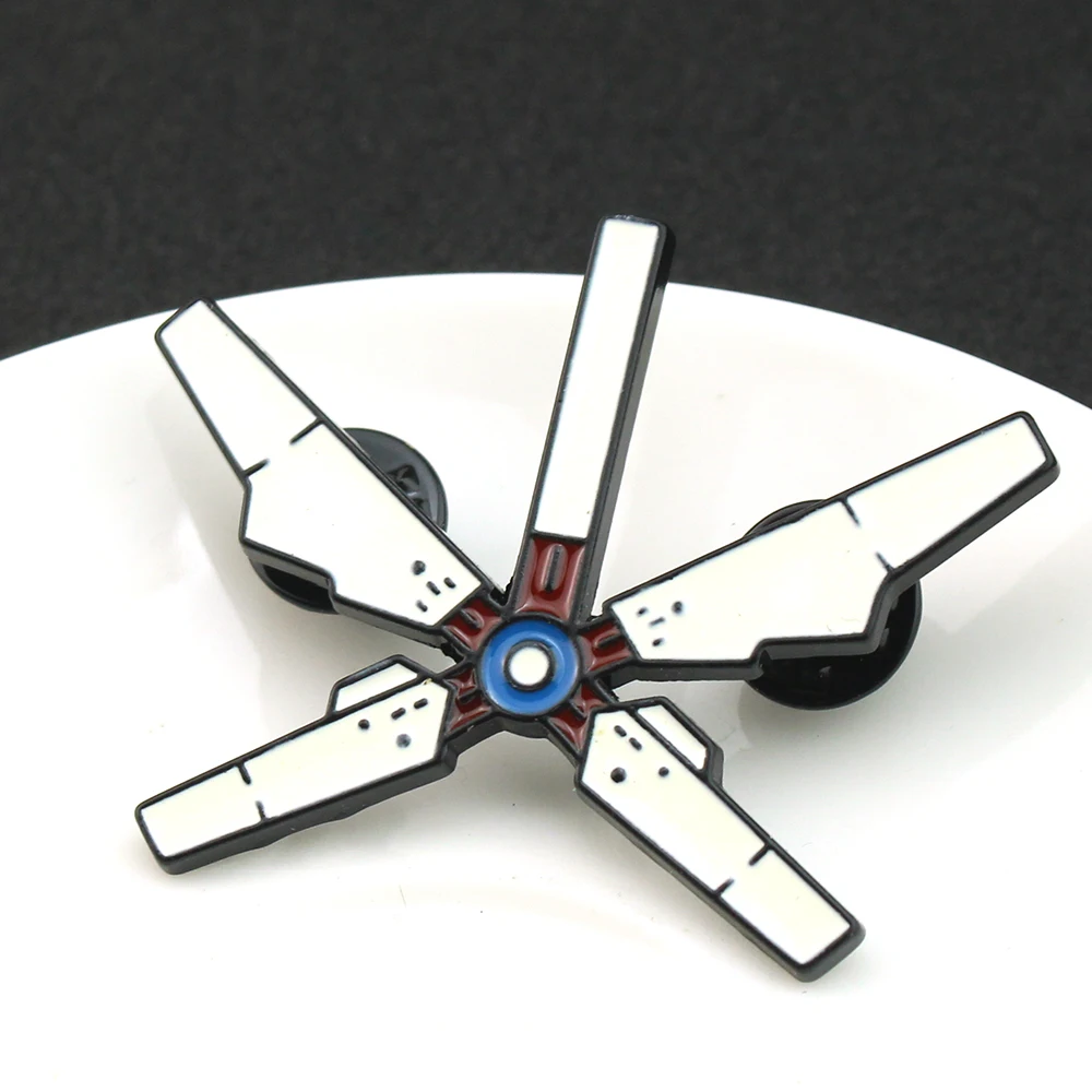 Spilla Death Stranding Pin New Odradek Terrain Scanner Bridge Baby Bb Badge Spille Per Gioielli Donna Uomo