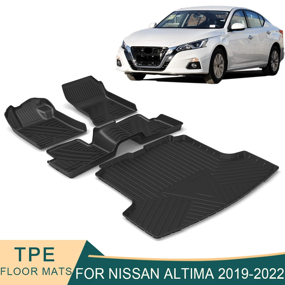 ForNissanAltimaL346th20192022CarFloorMatsAllWeatherTPEFoot