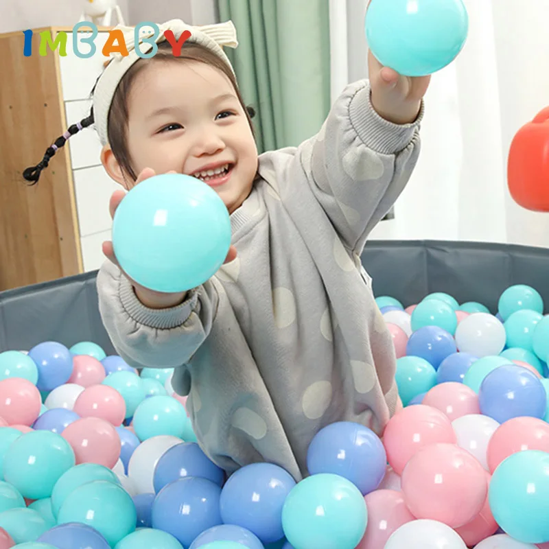 50Pcs/lot 7cm Ball Pit Safe PE Ball for Dry Pool Eco-friendly Baby Playpen Tent Kid Toys Ball Baby Playground Ocean Balls 2