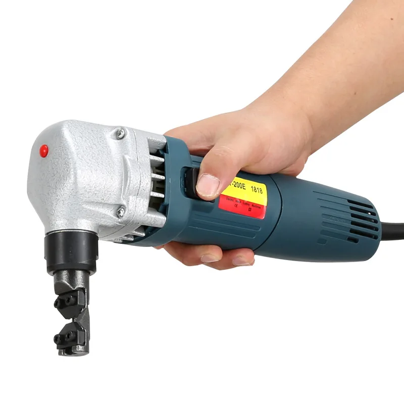 380W Electric Metal Nibbler 1.8mm Metal Cutting Shear Machine Electric Sheet Steel Nibbler High Speed Rotor For Steel Aluminium 3