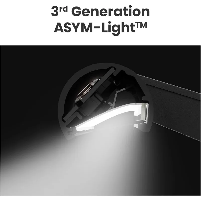 ScreenBar Pro LED Monitor Light (Black)/Ultrawide Illumination/Motion Sensor/Adjustable Brightness and Color Temperature/Ey 3