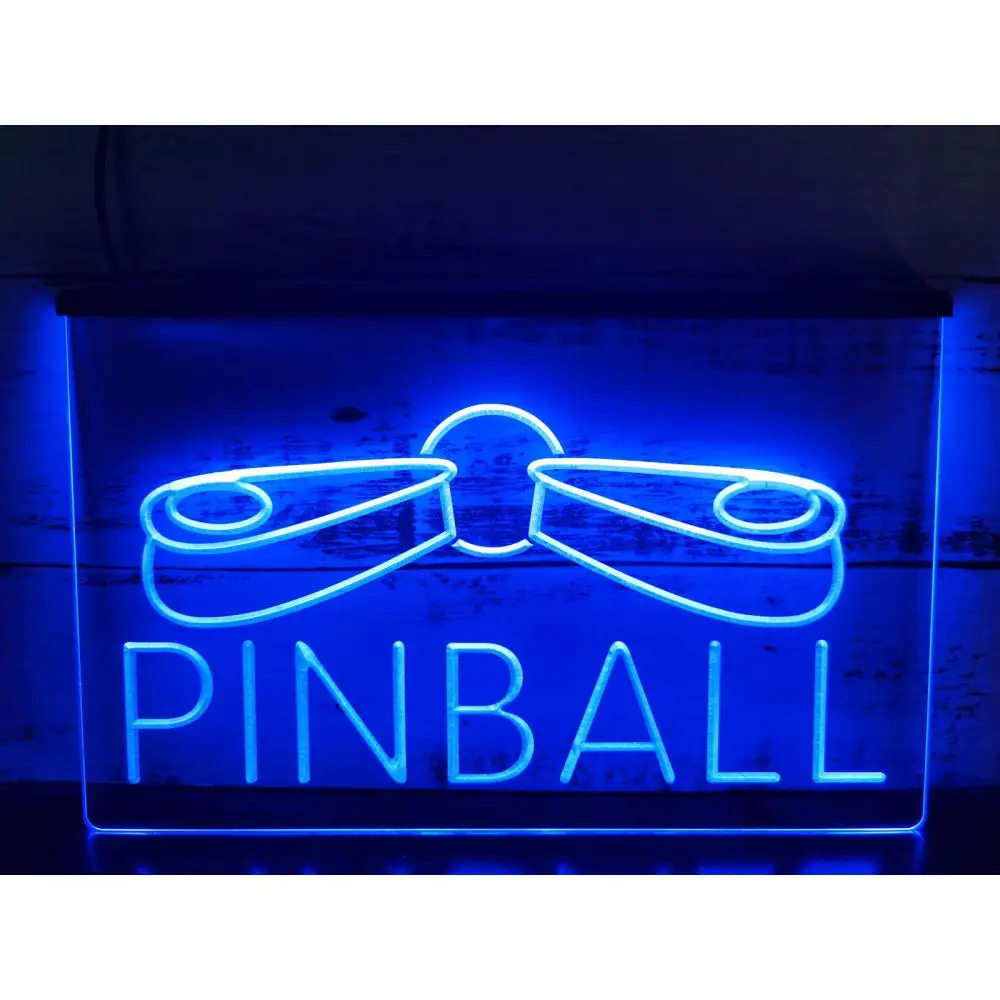 Pinball-Game-Room-Display-Decor-LED-Neon-Sign-3D-Carving-Wall-Art-for ...