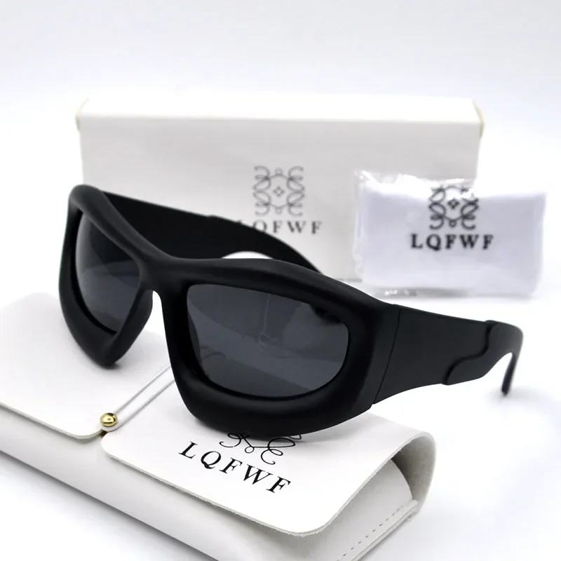 

Новинка, спортивные солнцезащитные очки Y2k в стиле панк для мужчин и женщин, роскошные брендовые дизайнерские солнцезащитные очки, мужские Модные Винтажные оттенки, очки с защитой UV400