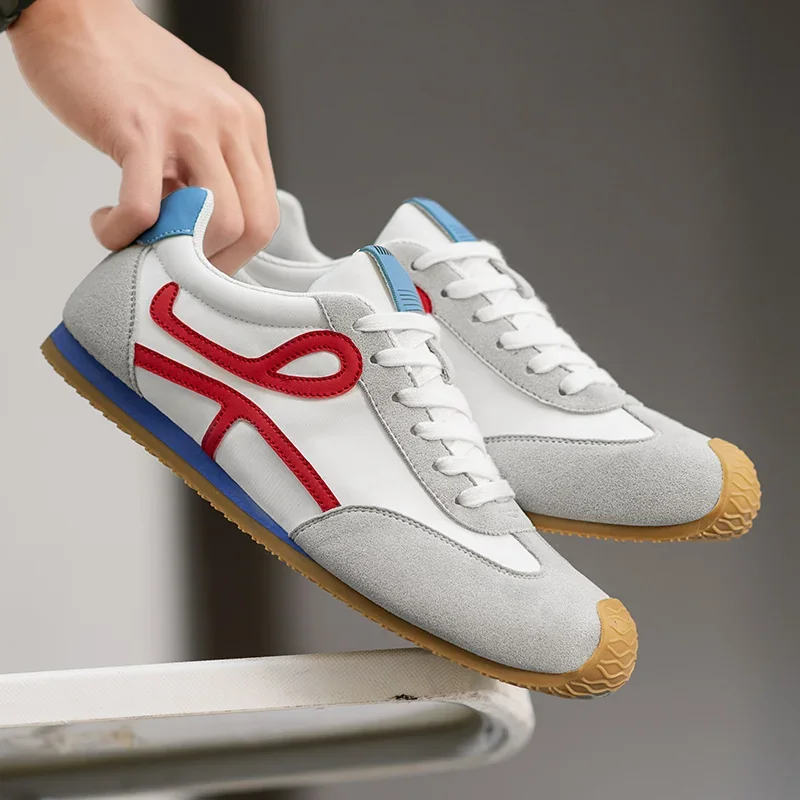 2025nuevoszapatosantideslizantesparahombre,zapatosForrestGump,zapatosplanosparahombre,zapatosligeros,cómodosytranspirables,zapatosdetenisblancos-AliExpress322