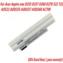 

2022 High Quality Laptop battery For Acer Aspire one D255 D257 D260 D270 522 722 AL10A31 AL10B31 AO522 AOD255 AOD257 AOD260