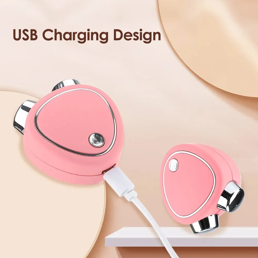 3D Facial Massager Roller Rechargeable Lithium-Polymer BatteryPowered Face Sculpting Tool UsB Charging Vibrant Skin Beauty SPA facial massager