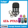 Gate Remote Control For ATA PTX5 PTX2 4 Button 433.92MHz Rolling Code Remote Control Garage Door Opener 1
