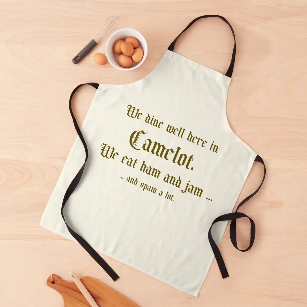 

Spamalot Apron Women's Home Clothes Kitchen New 2022 Year Apron