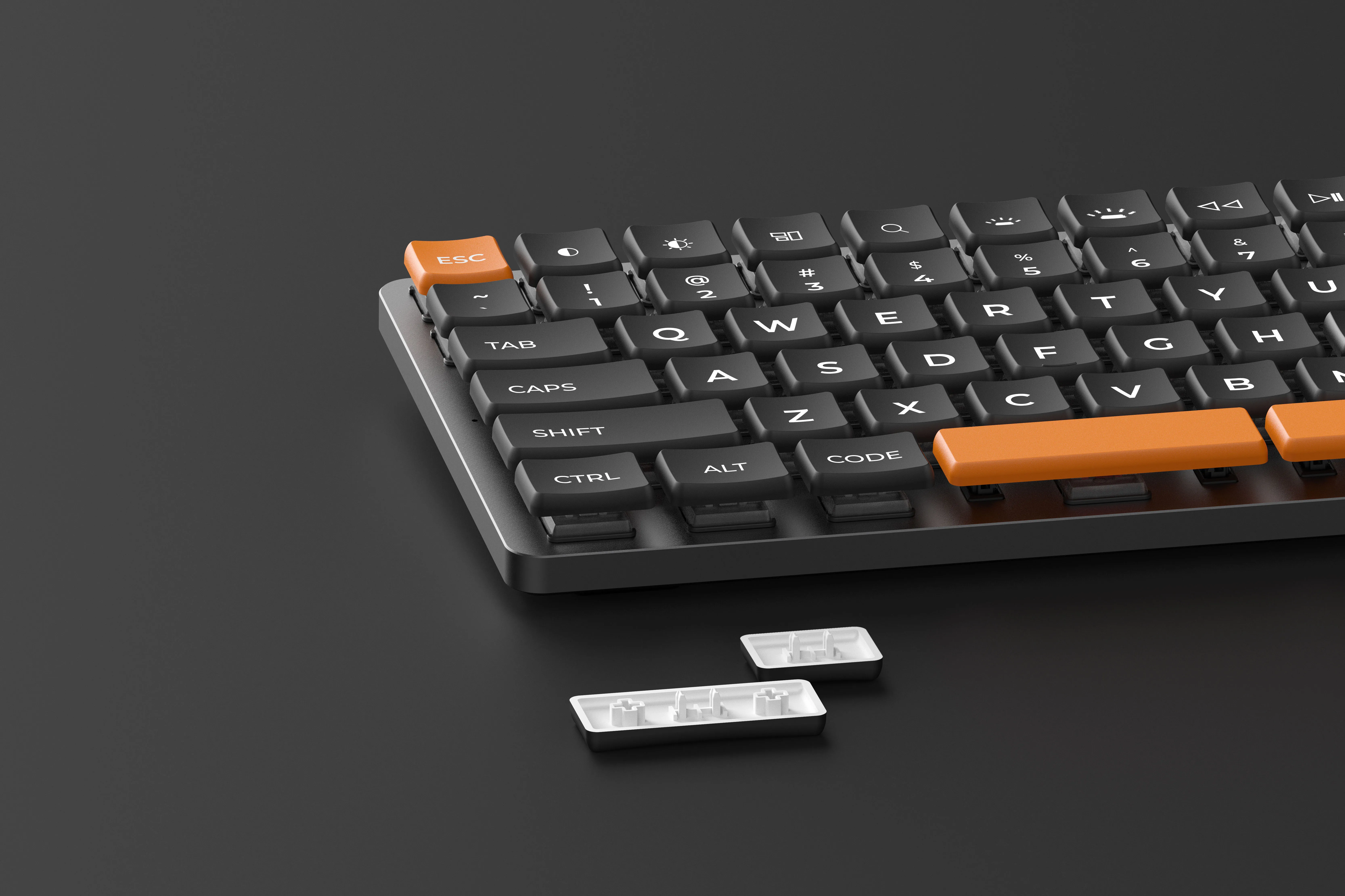 Kailh Chocolate interruptor teclado mecânico Ultra fino Chocfox Keycaps CFX