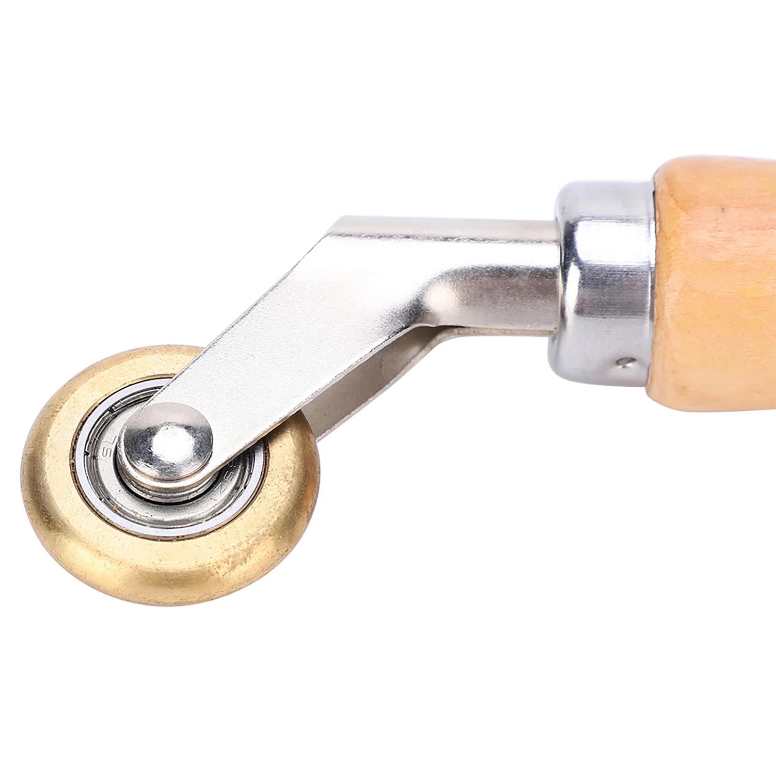 Welding Handheld Roller Hand Held Seam Roller Corner Wallpaper Seam Roller Hand DIY Welding Tool 6mm Brass Press Wheel