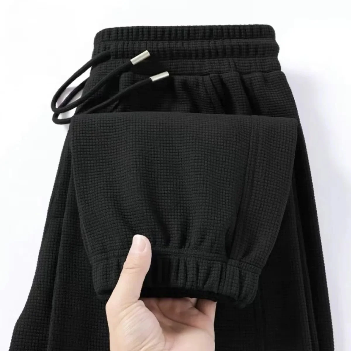 K12 ankle-tied pants Black