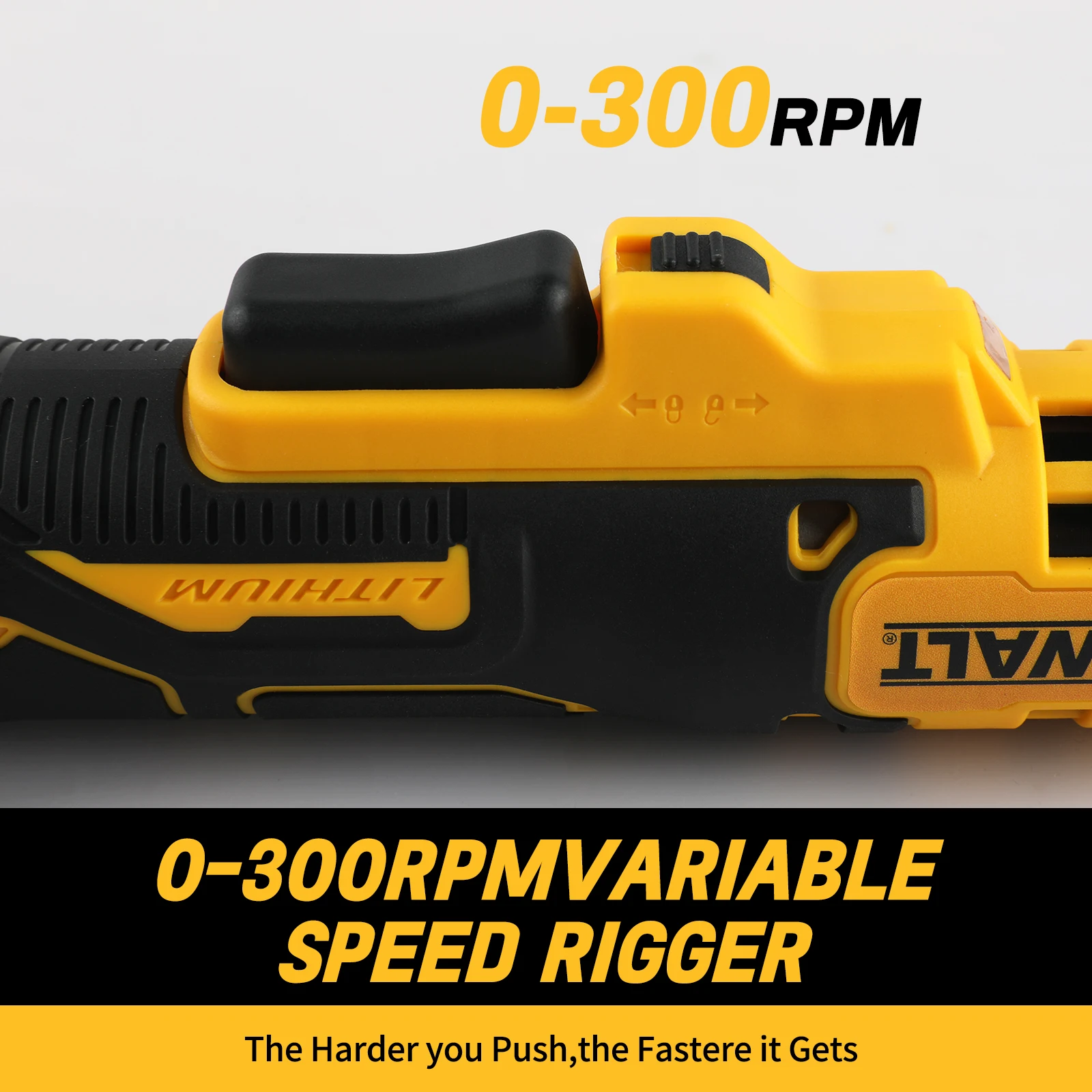 Dewalt DCF513/DCF512 Ratsche rechtwinkliger Schraubenschlüssel LED Akku-Treiber Power-Schraubenschlüssel mit variabler Geschwindigkeit Elektrowerkzeuge – Detail 5