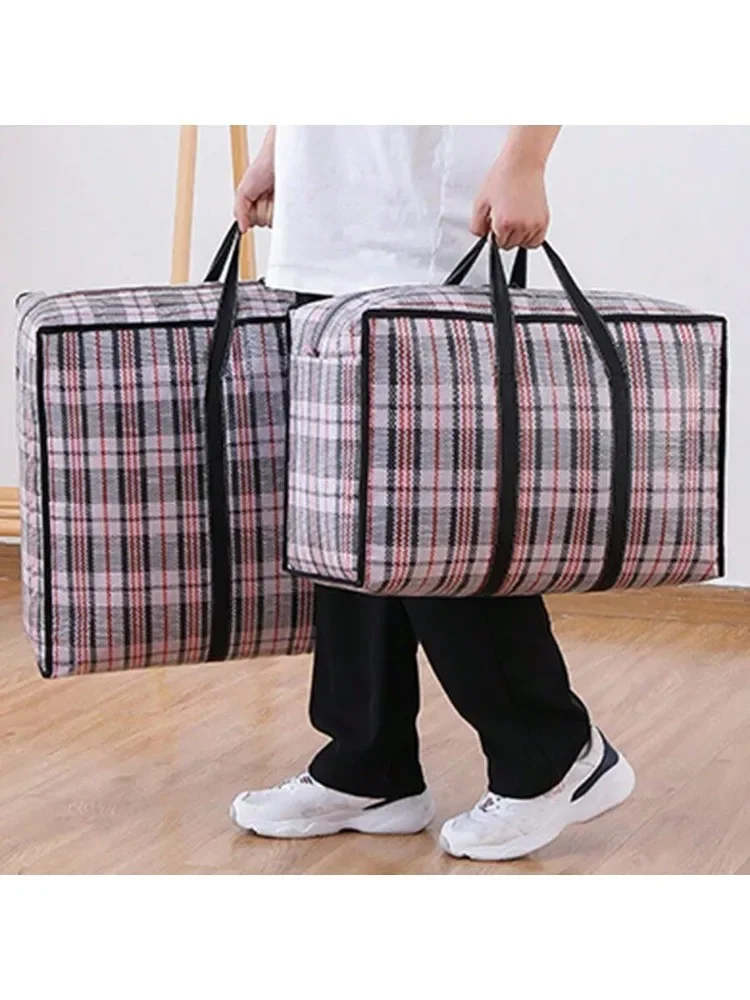 Große Kapazität Quilt Kissen Decke Lagerung Tasche Hause Schrank Kleiderschrank Kleidung Staubdicht Beutel Schlafsaal Gepäck Umzug Verpackung – Detail 3