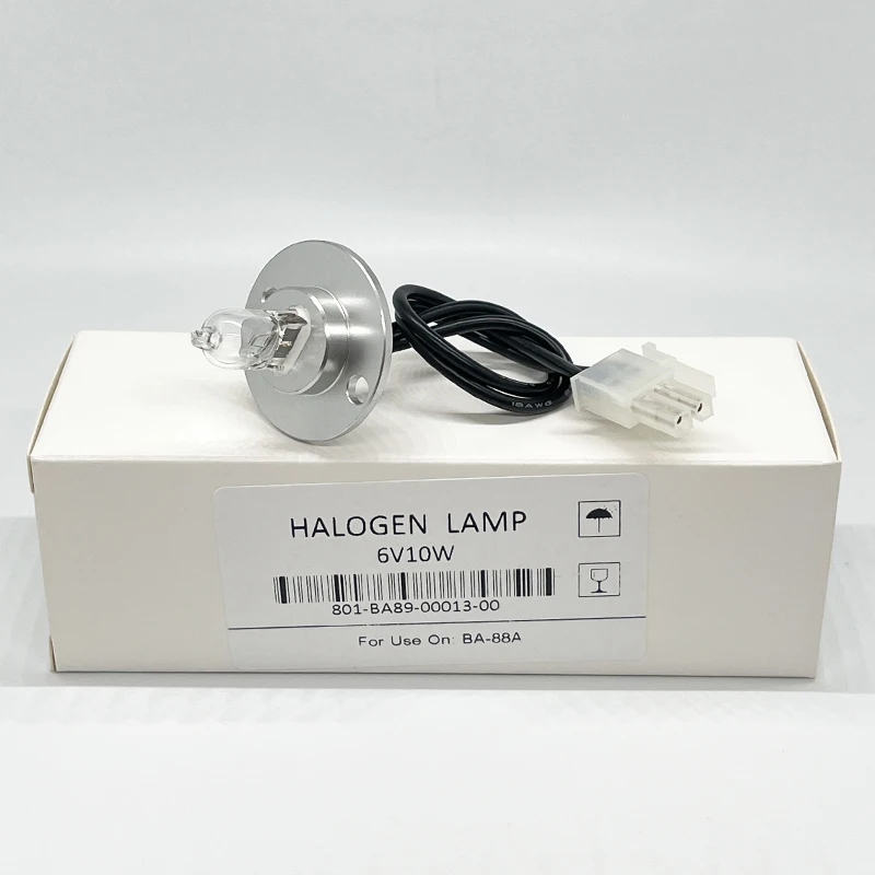 BA88A 6V10W halogen lamp Fit Mindray BA-88A semi-automatic biochemical analyzer halogen bulb