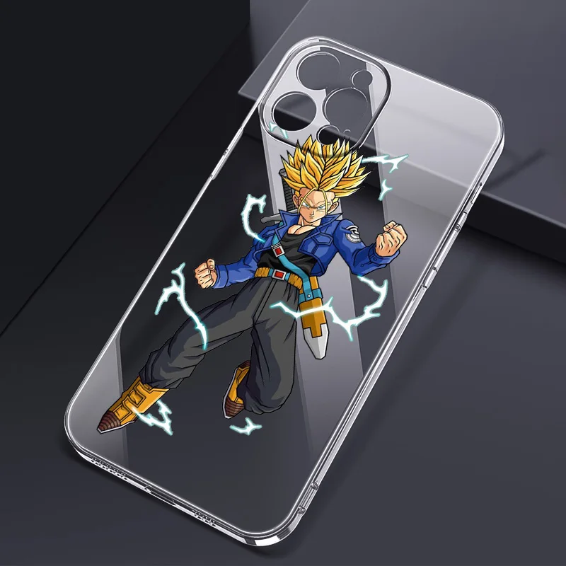 Anime Dragon Ball Goku For Apple iPhone 13 12 11 mini 8 7 6S 6 XS XR X 5 5S SE 2020 Pro Max Plus Transparent Soft Phone Case best iphone wallet case