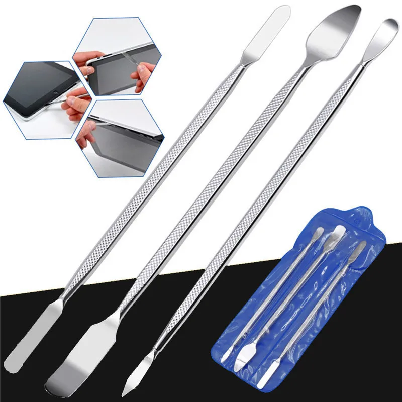 

Universal Phone Repair Tools Kit Disassembly Blades Pry Opening Tool Metal Crowbar Disassemble Kit Phone Spatula Hand Tools Set