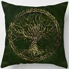 Dark World Tree Print Pillow Cover Home Decor Car Sofa Cushion 6