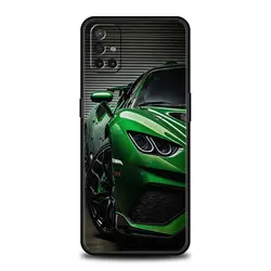 Super Car Sport Phone Case: Sleek Soft Black Cover for OnePlus 9 (A1)