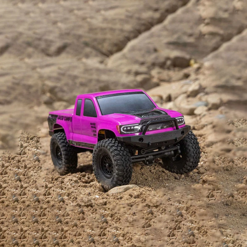 1/24 SCX24 Full Scale Simulation Base Camp Small Scale 4WD RTR Remote Control Model Climbing Car Toy 3