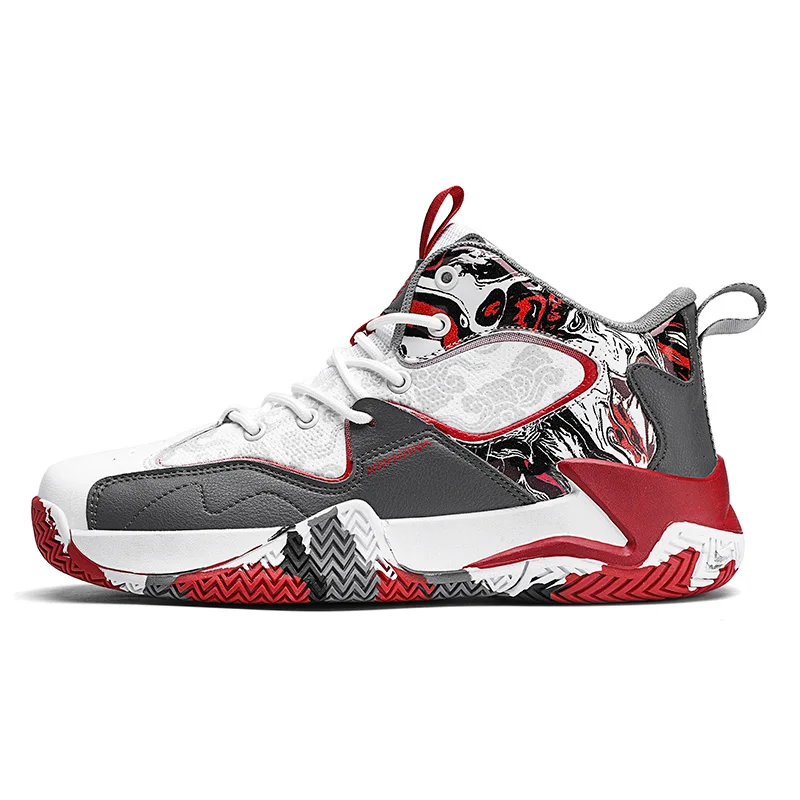 

Brand Professional Men's Basketball Shoes Basketball Sneakers Anti-skid High-top Couple Breathable Man Basketball Boots